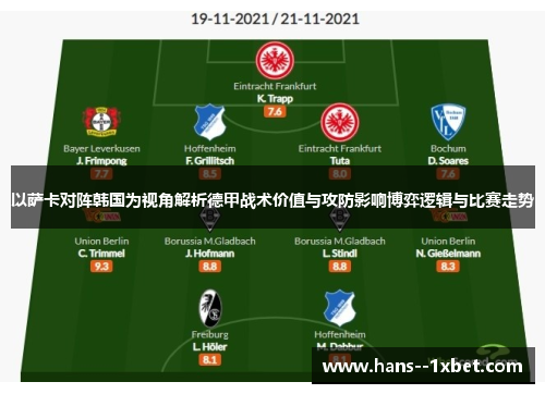 以萨卡对阵韩国为视角解析德甲战术价值与攻防影响博弈逻辑与比赛走势 以萨卡对阵韩国为视角解析德甲战术价值与攻防影响博弈逻辑与比赛走势